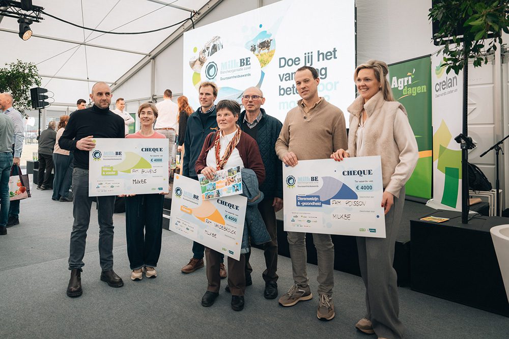 MilkBE Duurzaamheidsawards maakt winnaars bekend